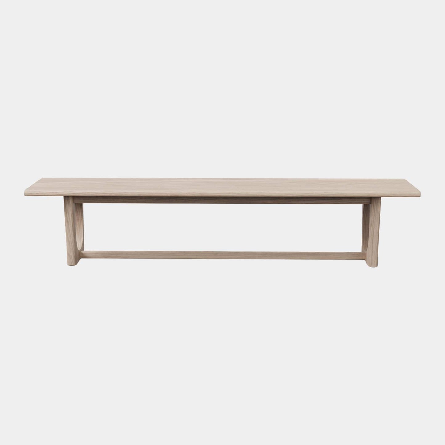 Enya - Dining Bench, Natural Oak Finish