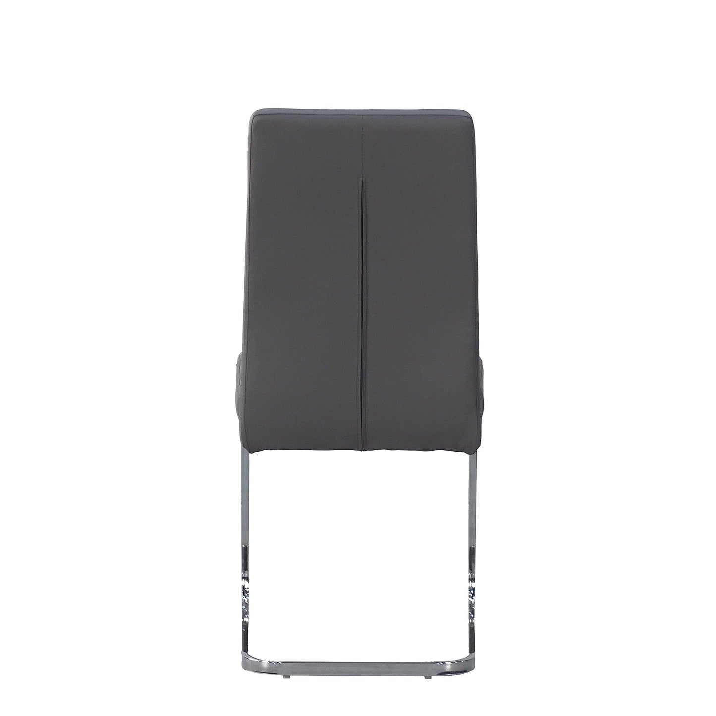 Lucas - Cantilever Dining Chair In PU Leather