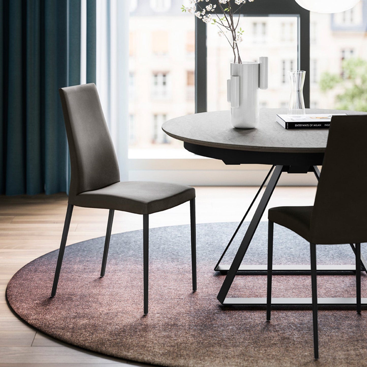 Calligaris Aida - Dining Chair In Leather