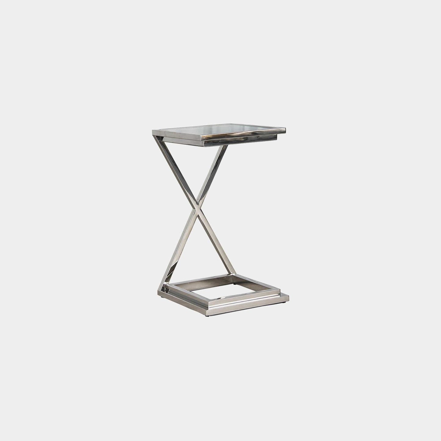 Trento - Side Table, Silver