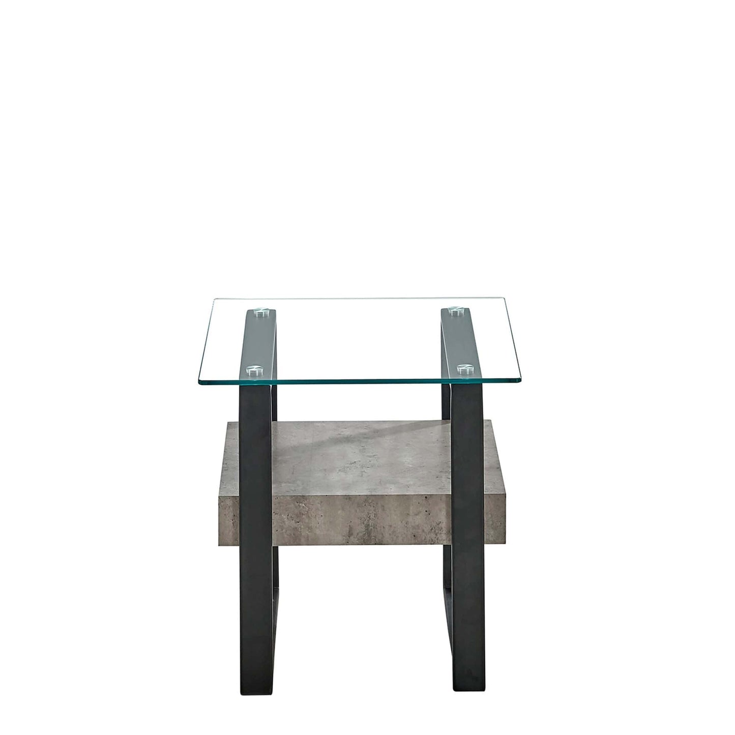 Faraday - End Table, Concrete Effect