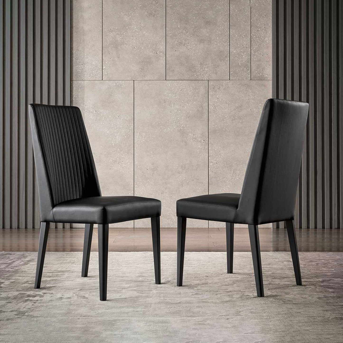 Savona - Leather Dining Chair In Ecoleather