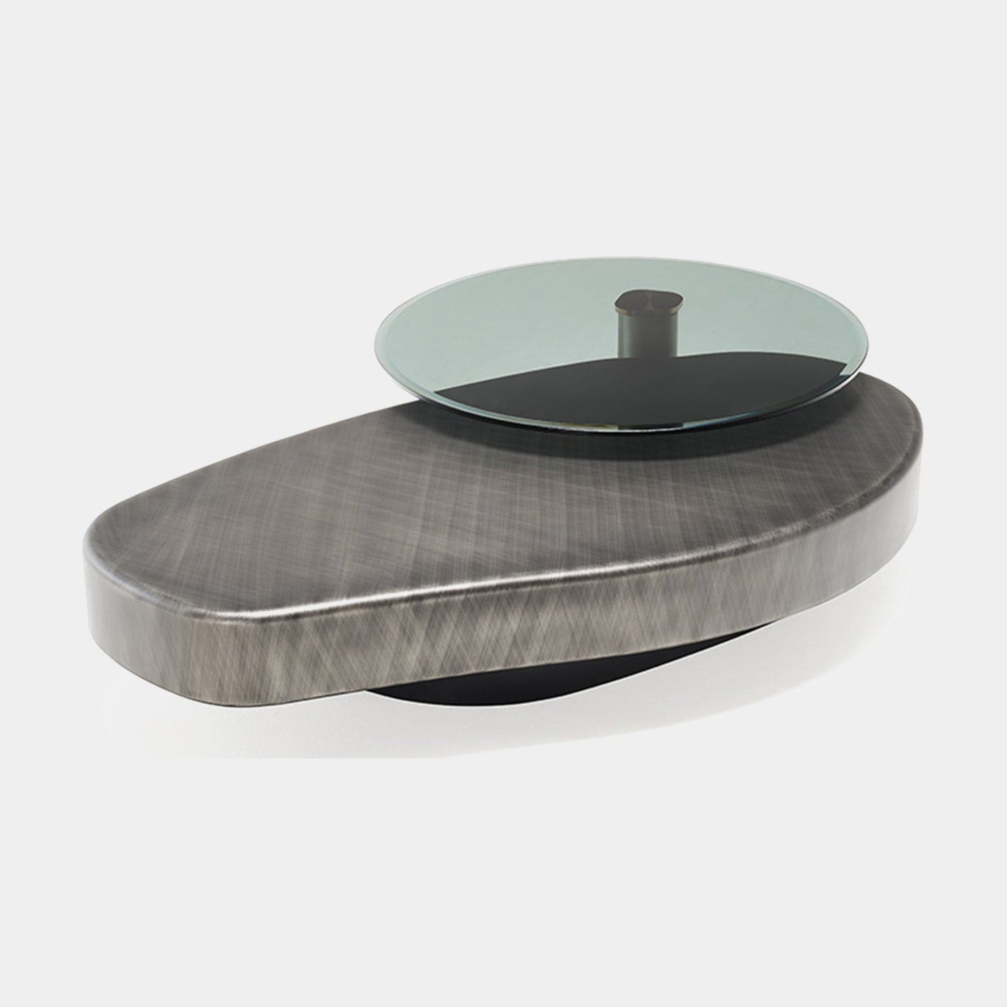 Cattelan Italia Arena Long - Swivel Bond Coffee Table In Lacquered Steel