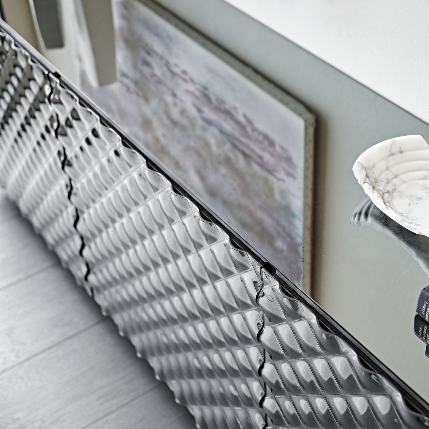 Cattelan Italia Vivaldi - 3 Door Sideboard In Mirrored Glass