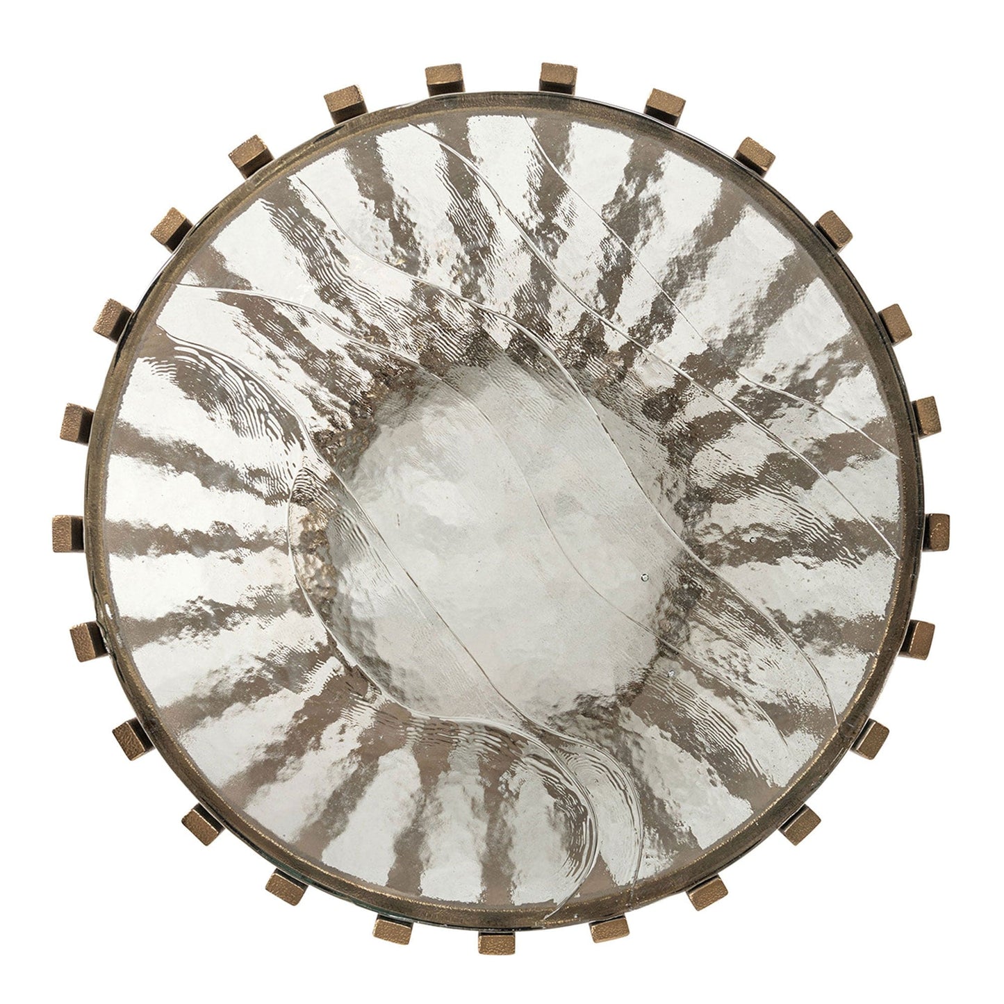 Vantage - Side Table, Bronzed Gold