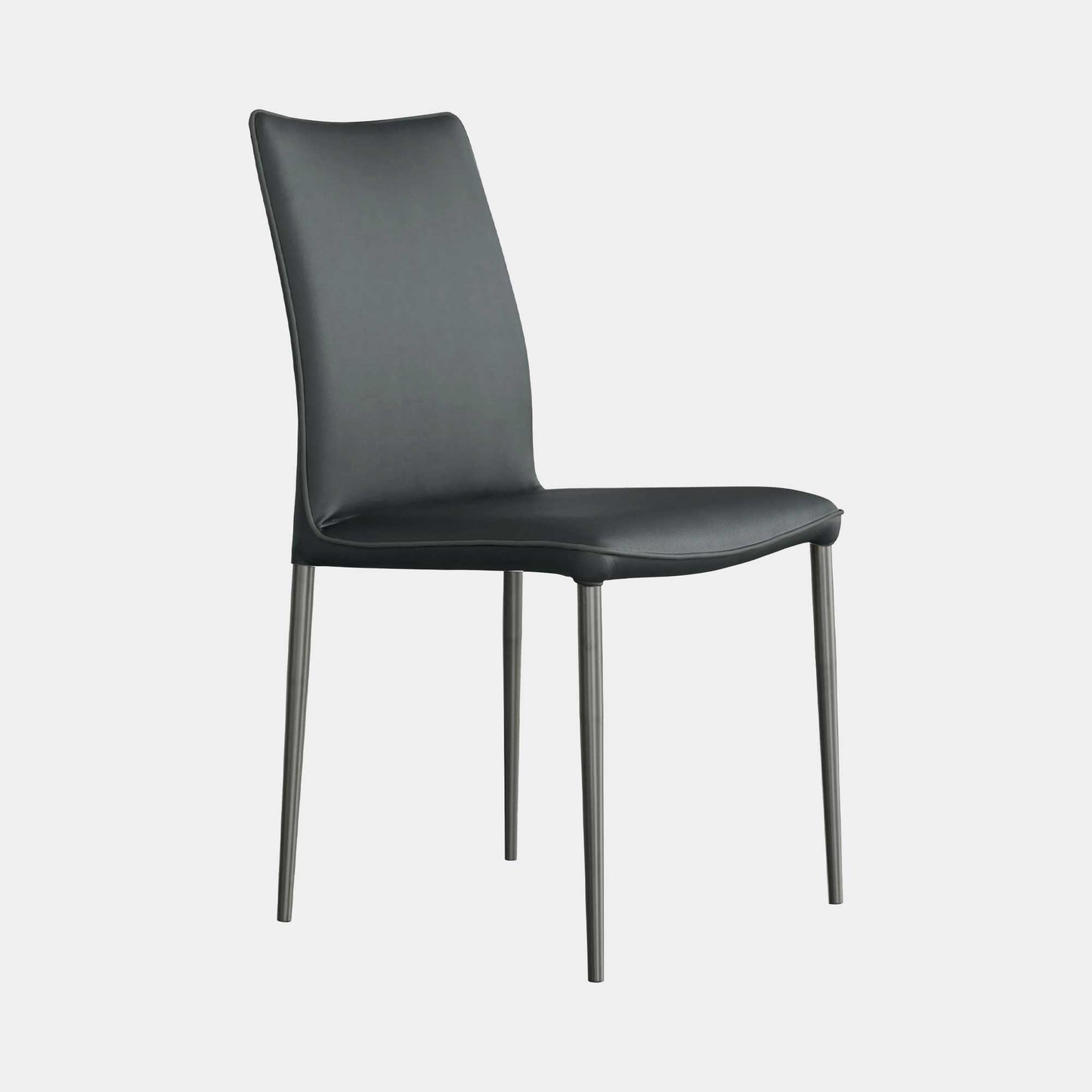 Bontempi Nata - High Back Dining Chair In Premium Eco Leather