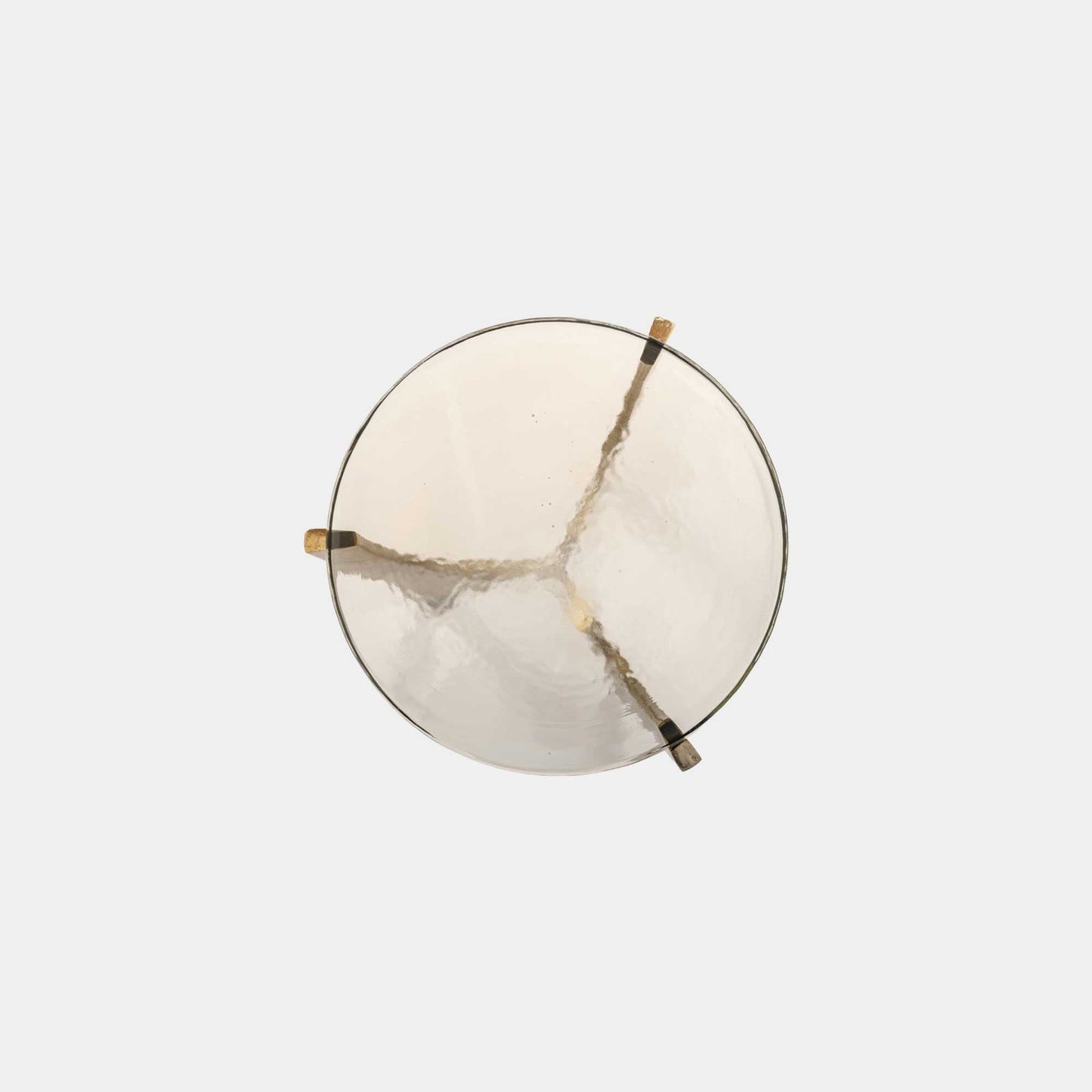 Sansa - End Table, Brushed Gold