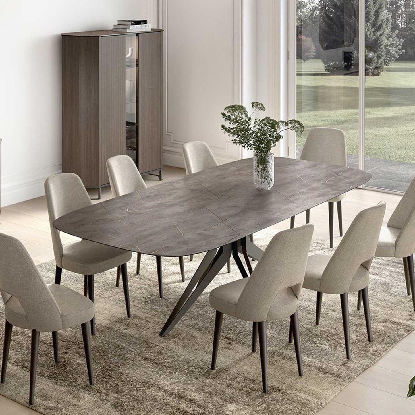 Bologna - Dining Chair In Fabric