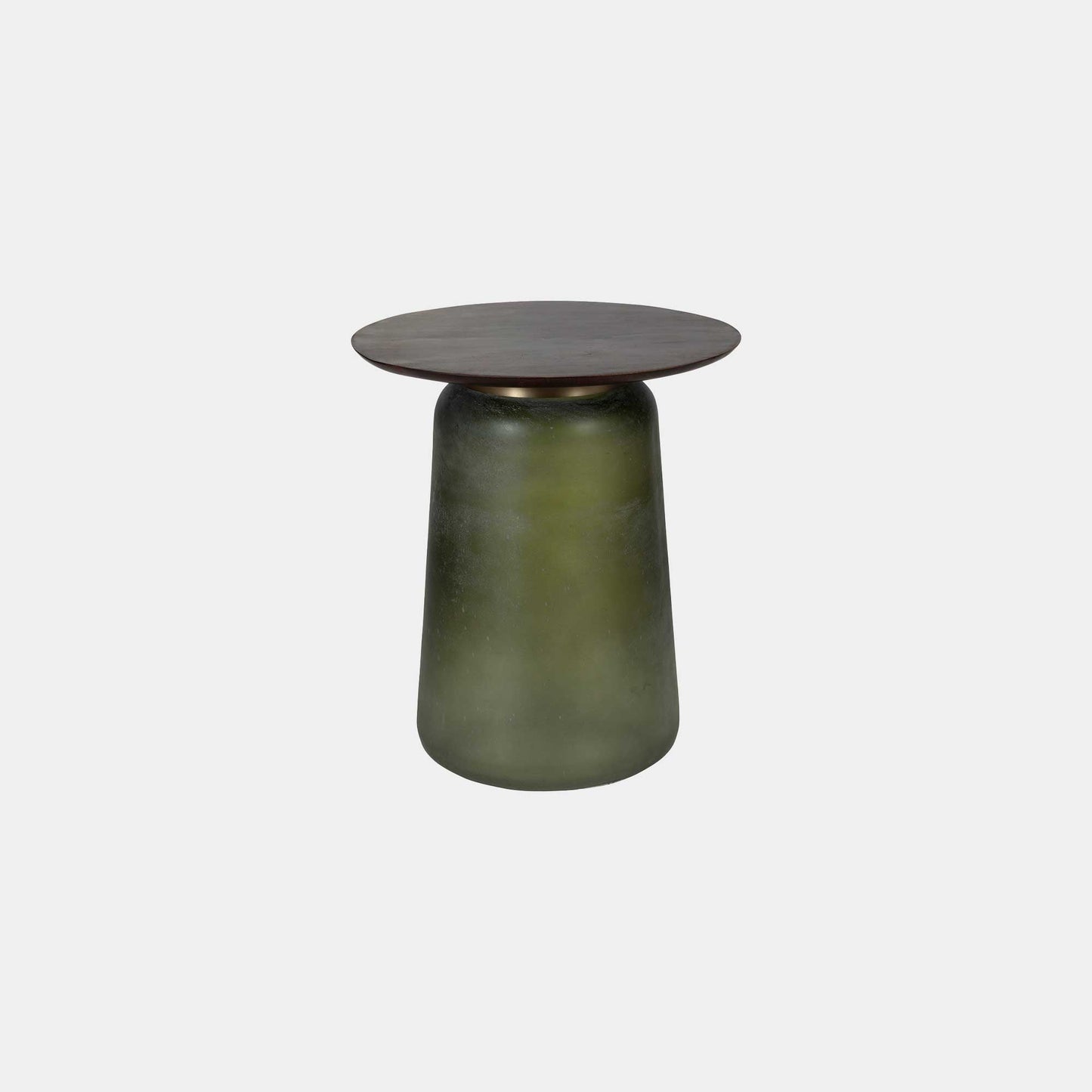 Park - Coffee Table With Green Glass Base