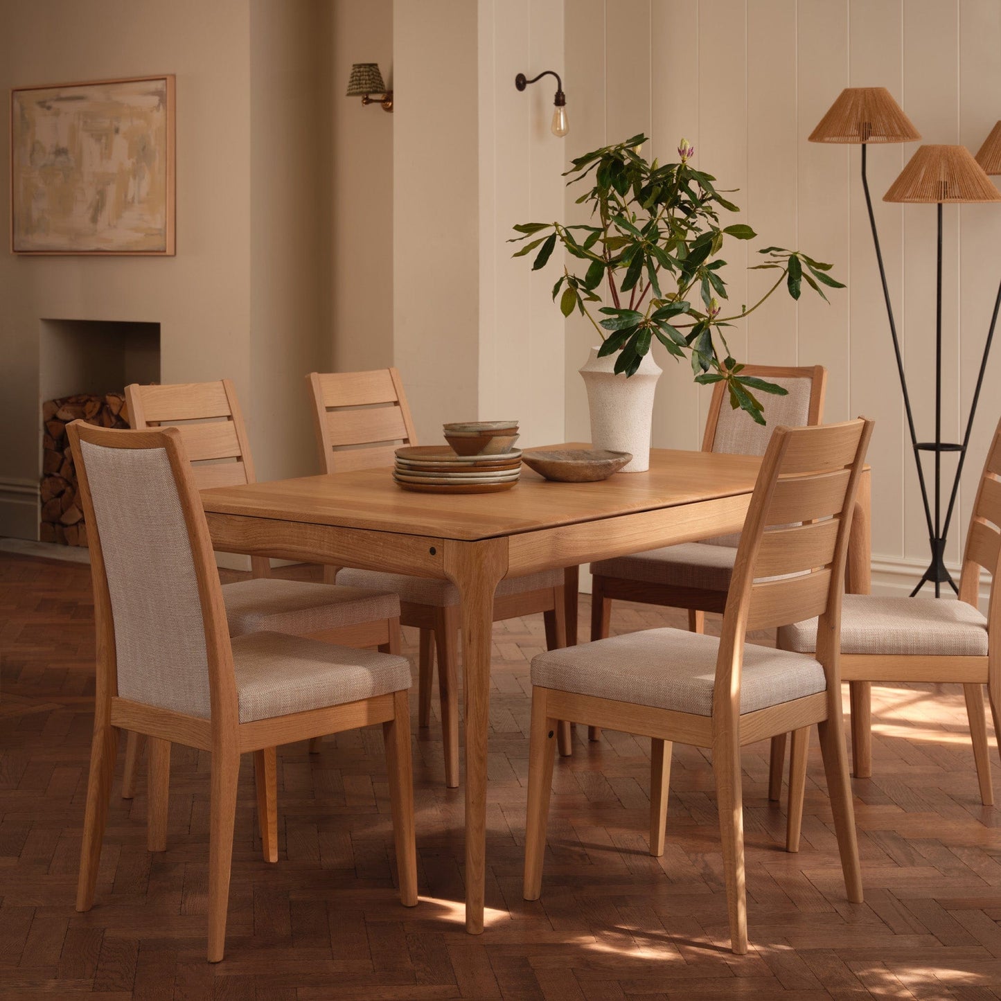 Ercol Romana - Dining Chair In Leather