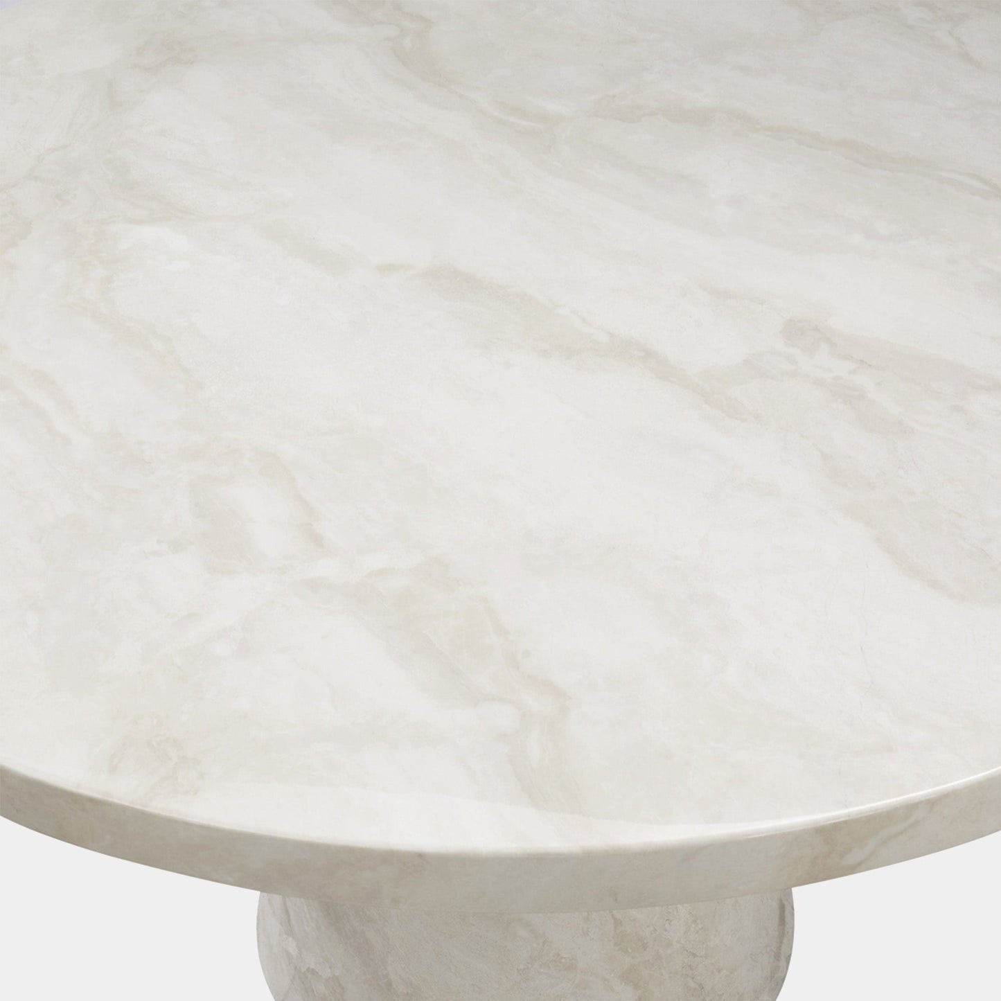 Glacier - 130cm Round Dining Table