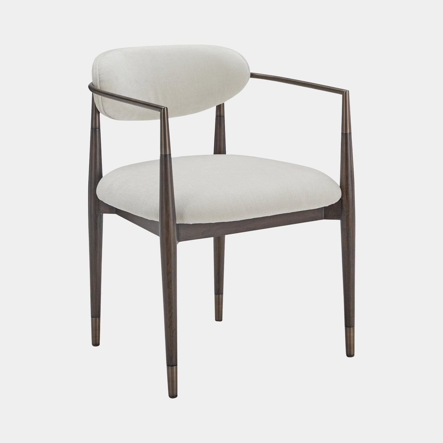 James - Dining Armchair In Chenille Fabric