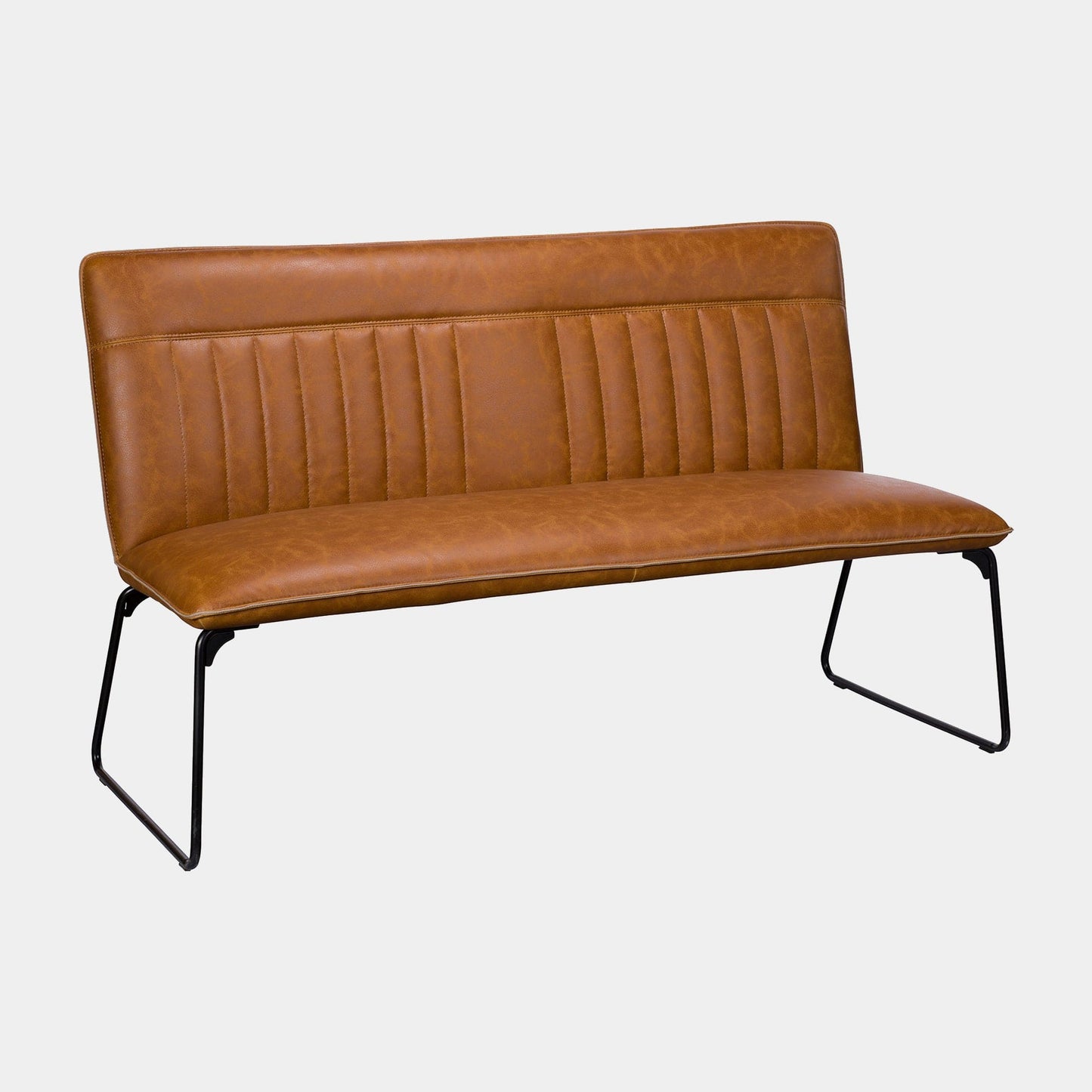 Copper - Dining Bench, Faux Leather
