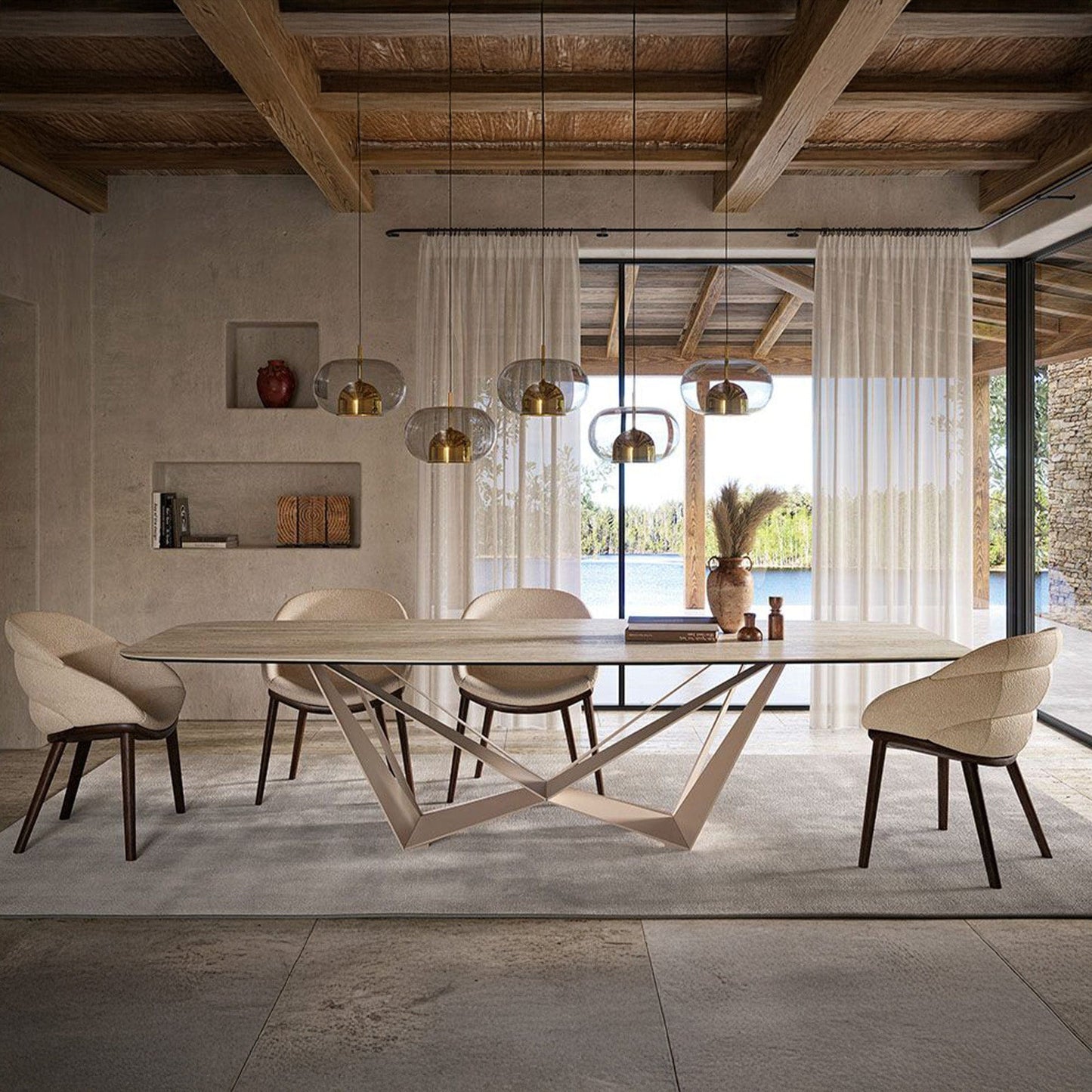 Cattelan Italia - Skorpio Keramik Dining Table