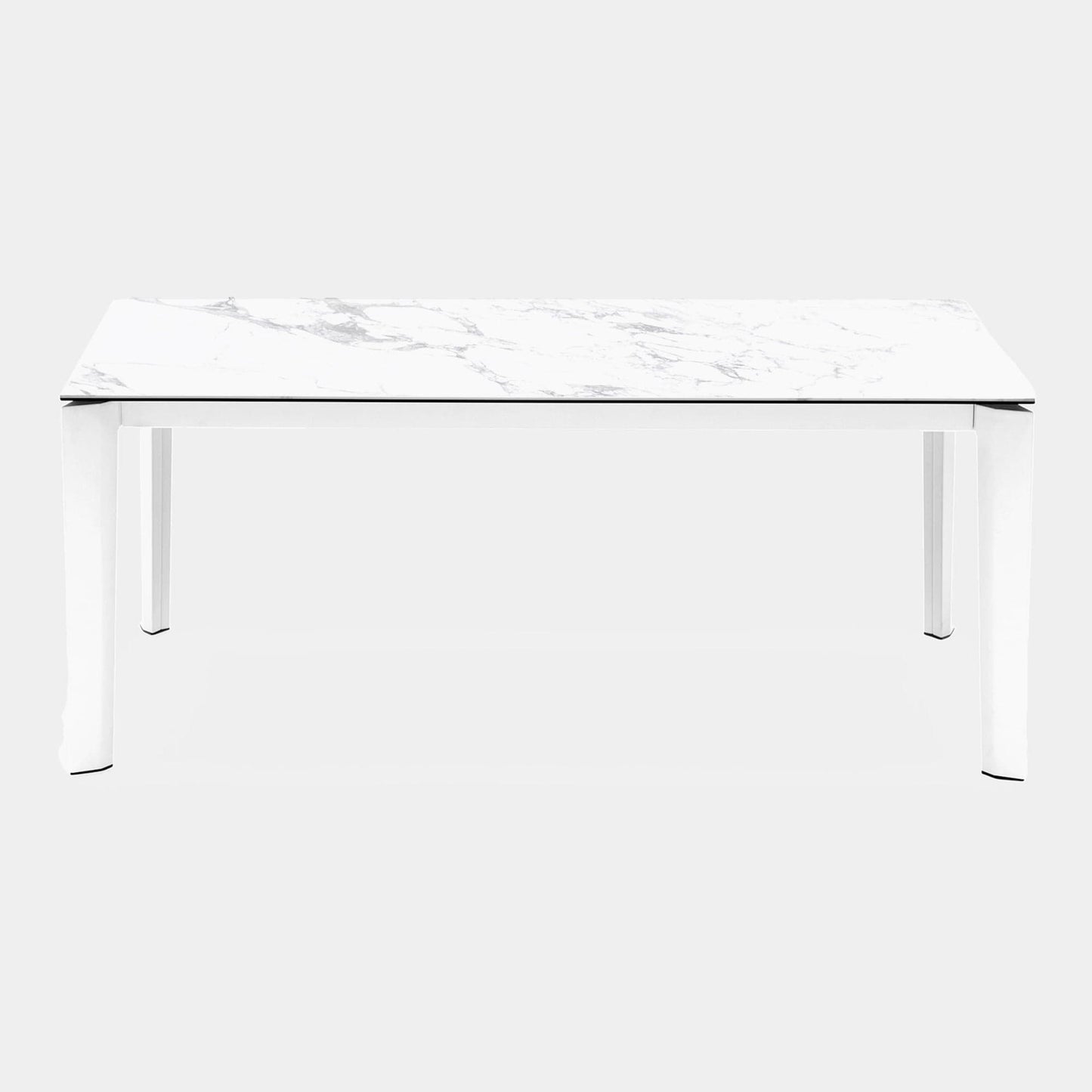 Calligaris Delta - Extending Dining Table, White Top