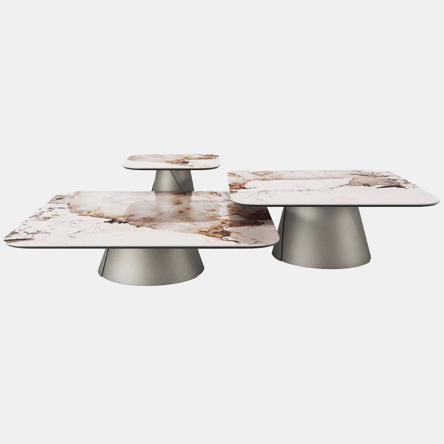 Cattelan Italia Albert - Square Coffee Table In Keramik