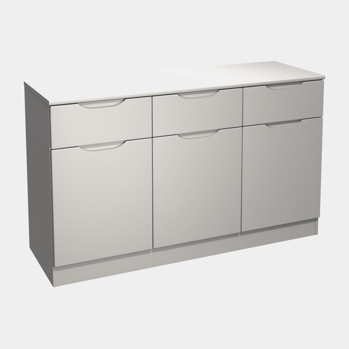 Alton - Large Sideboard, High Gloss