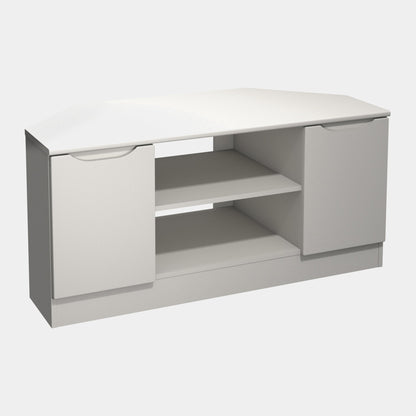 Alton - Corner TV Unit In High Gloss Finish