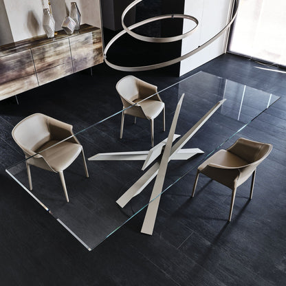 Cattelan Italia - Lancer Dining Table Glass Top