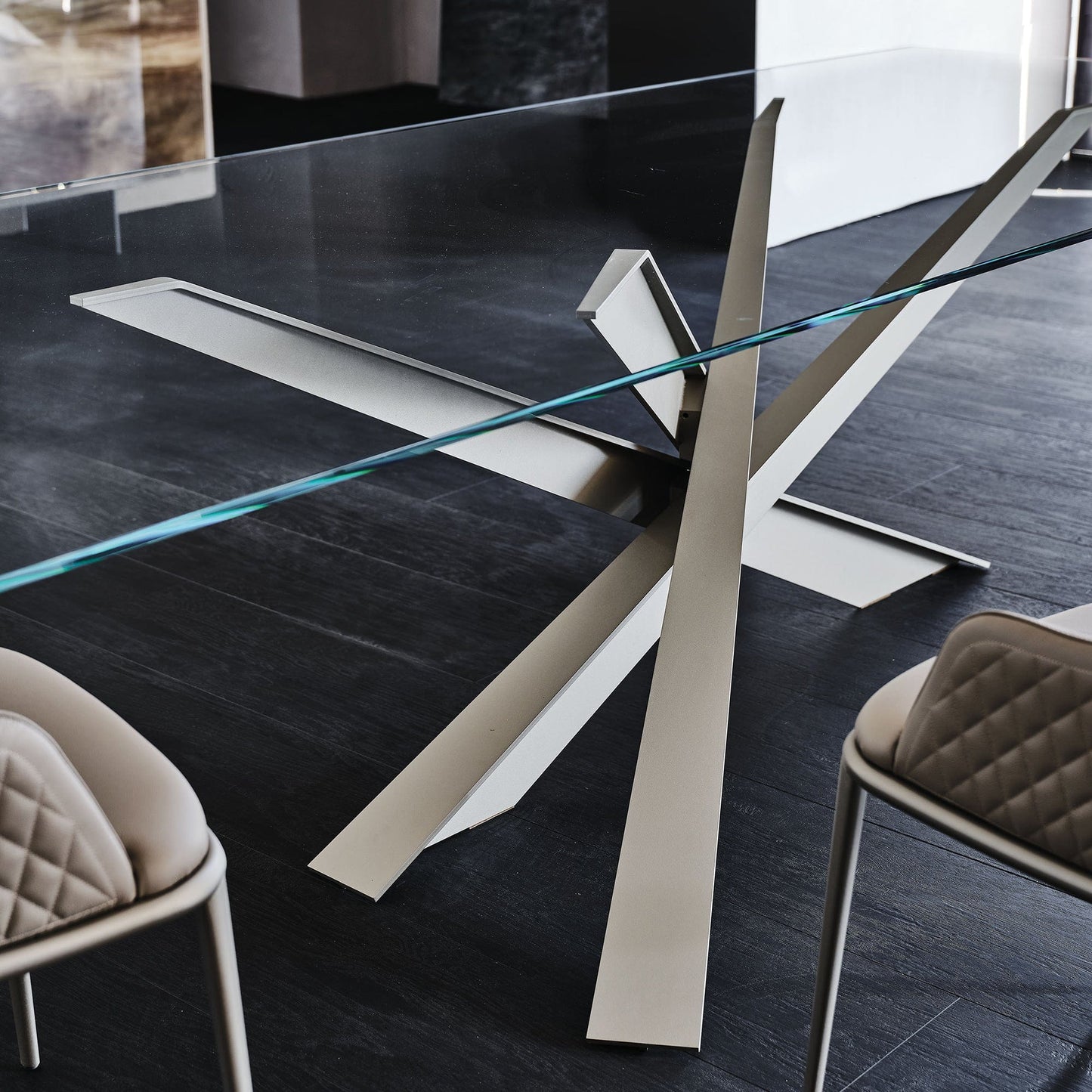 Cattelan Italia - Lancer Dining Table Glass Top