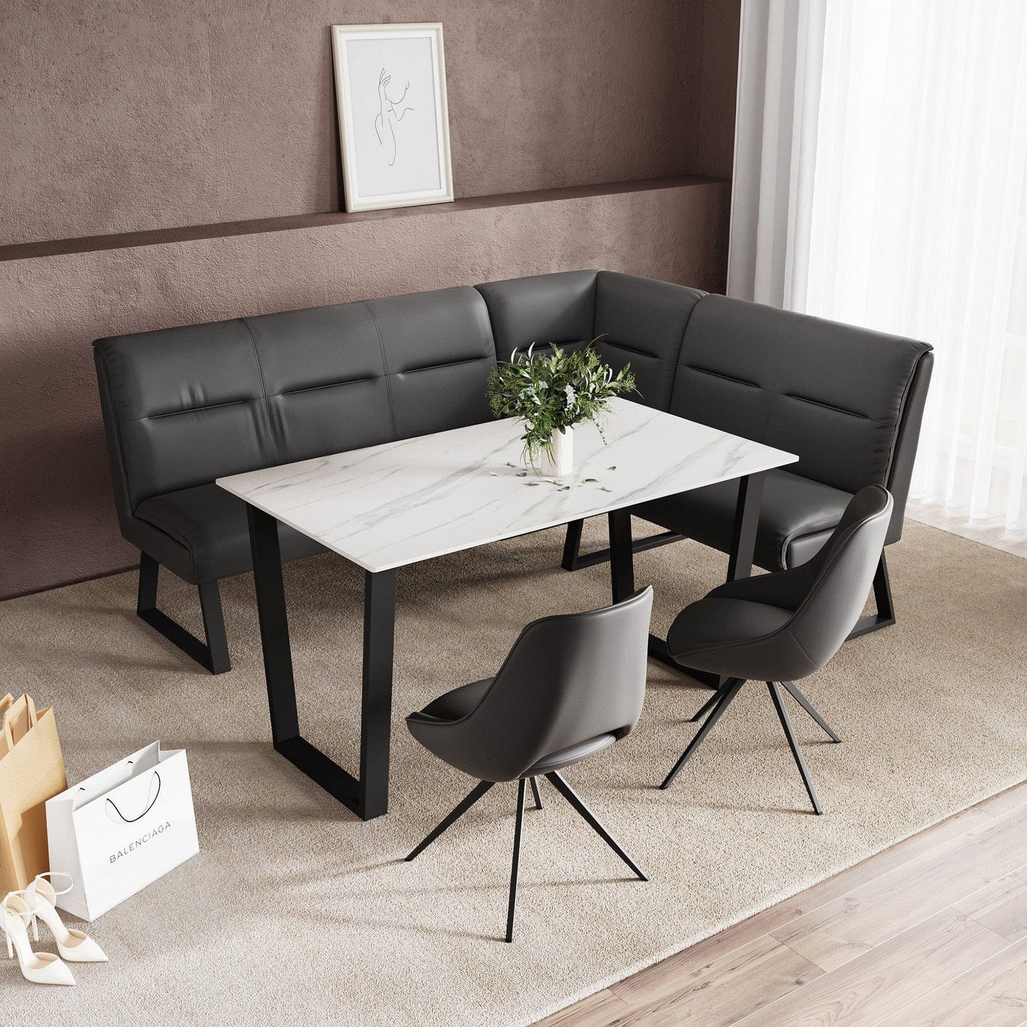 Matera - Corner Dining Bench