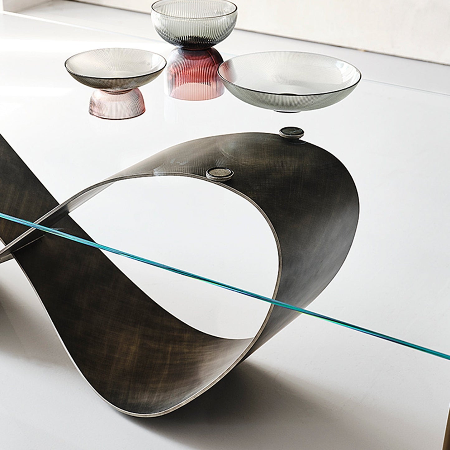 Cattelan Italia - Butterfly Dining Table Glass Top