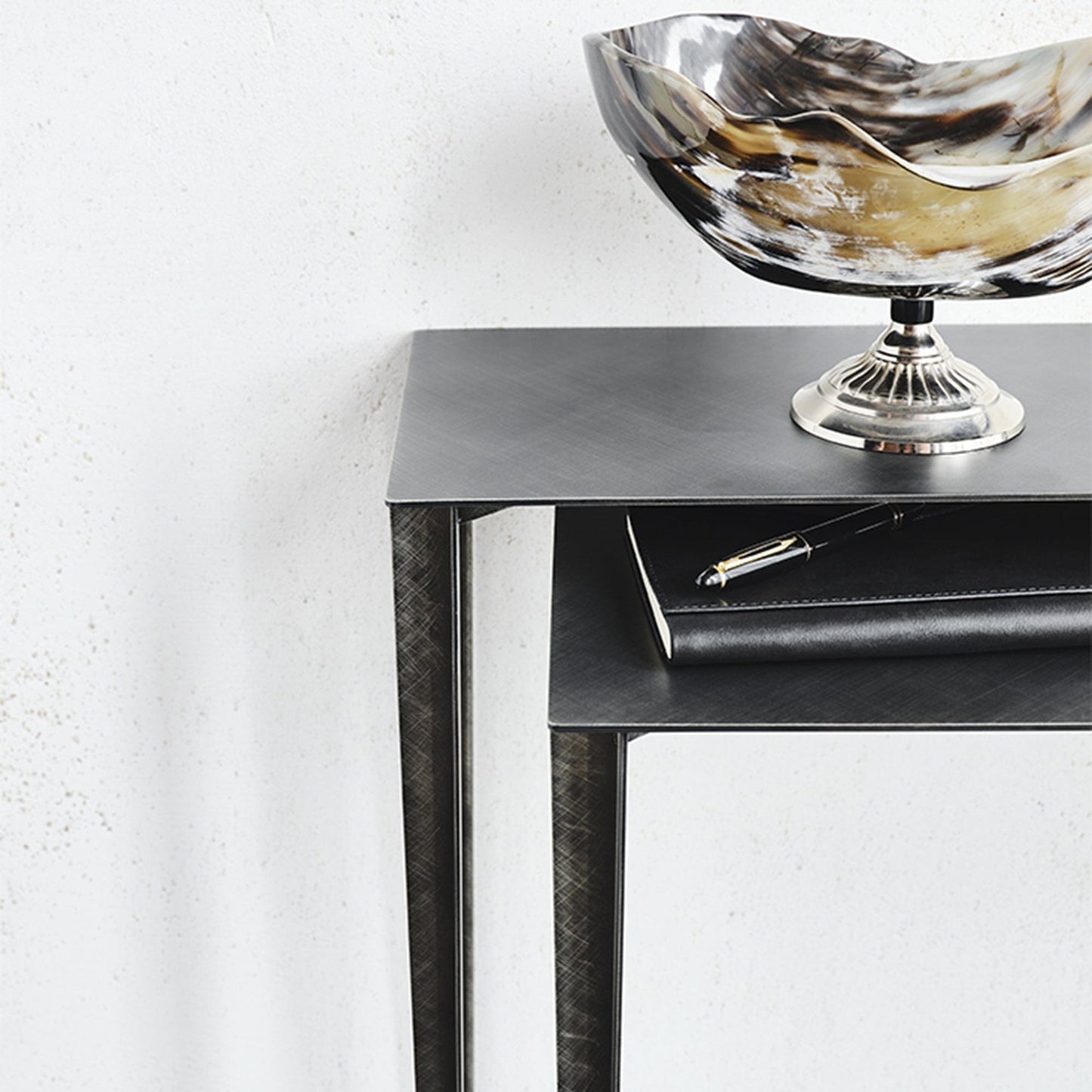 Cattelan Italia Etoile - Nest Of 2 Consoles Tables In Lacquered Steel
