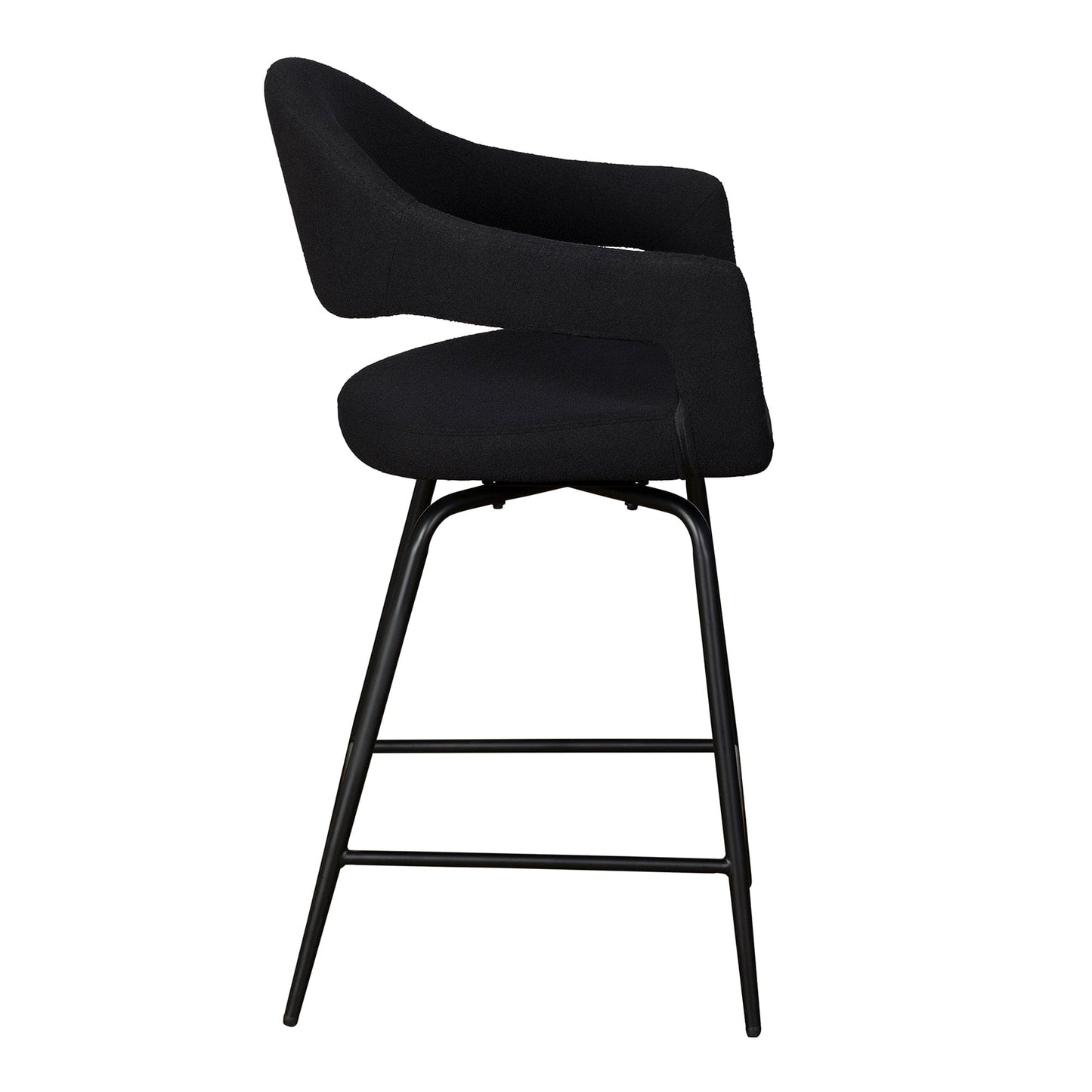 Copenhagen - Swivel Bar Stool In Fabric