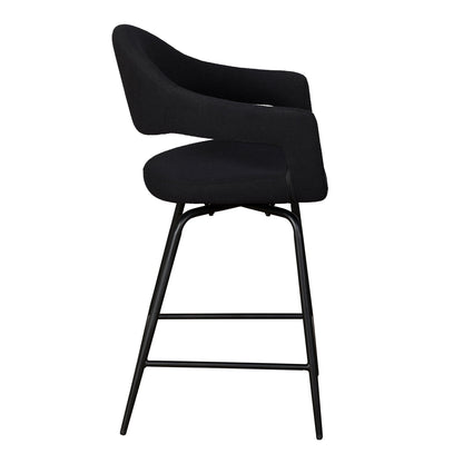 Copenhagen - Swivel Bar Stool In Fabric