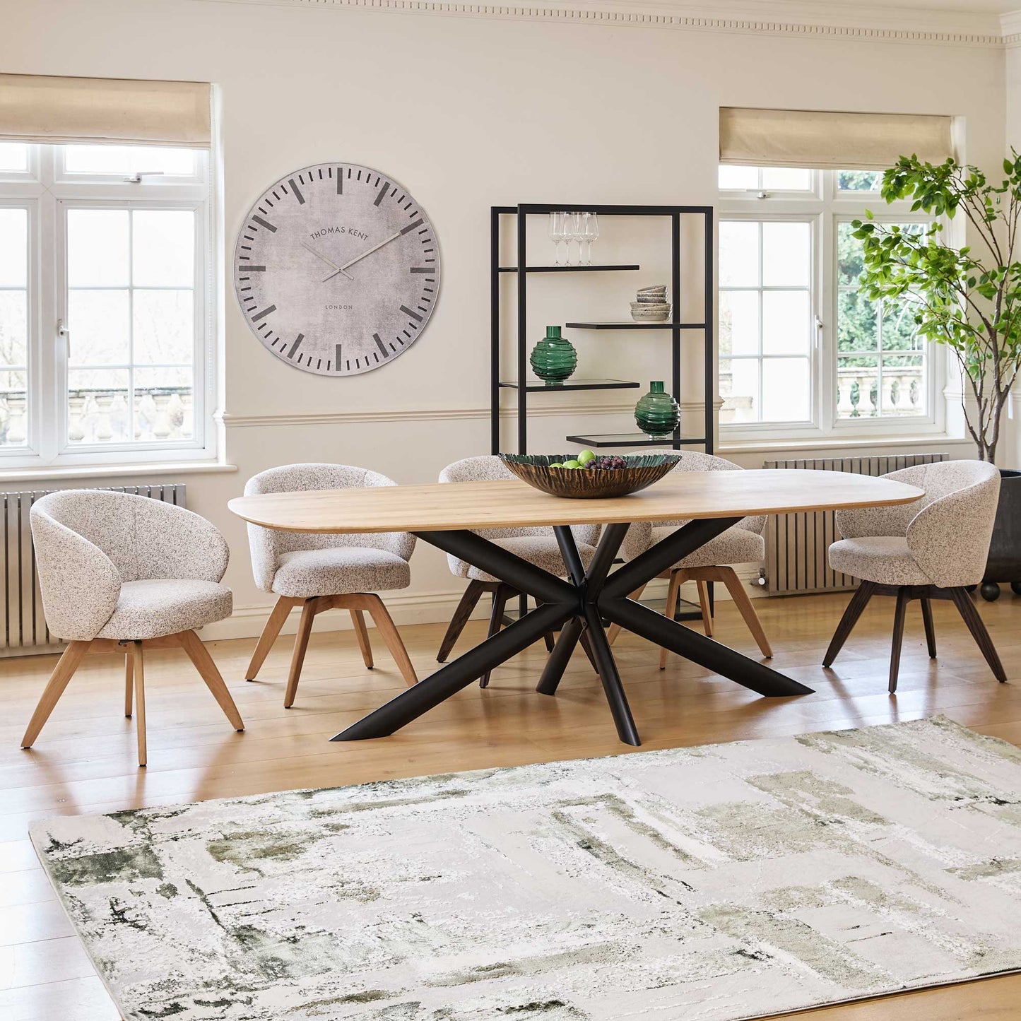 Colorado - Dining Table, Rustic Oak