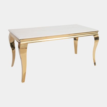 Dubai - Dining Table,  Marble Effect Top