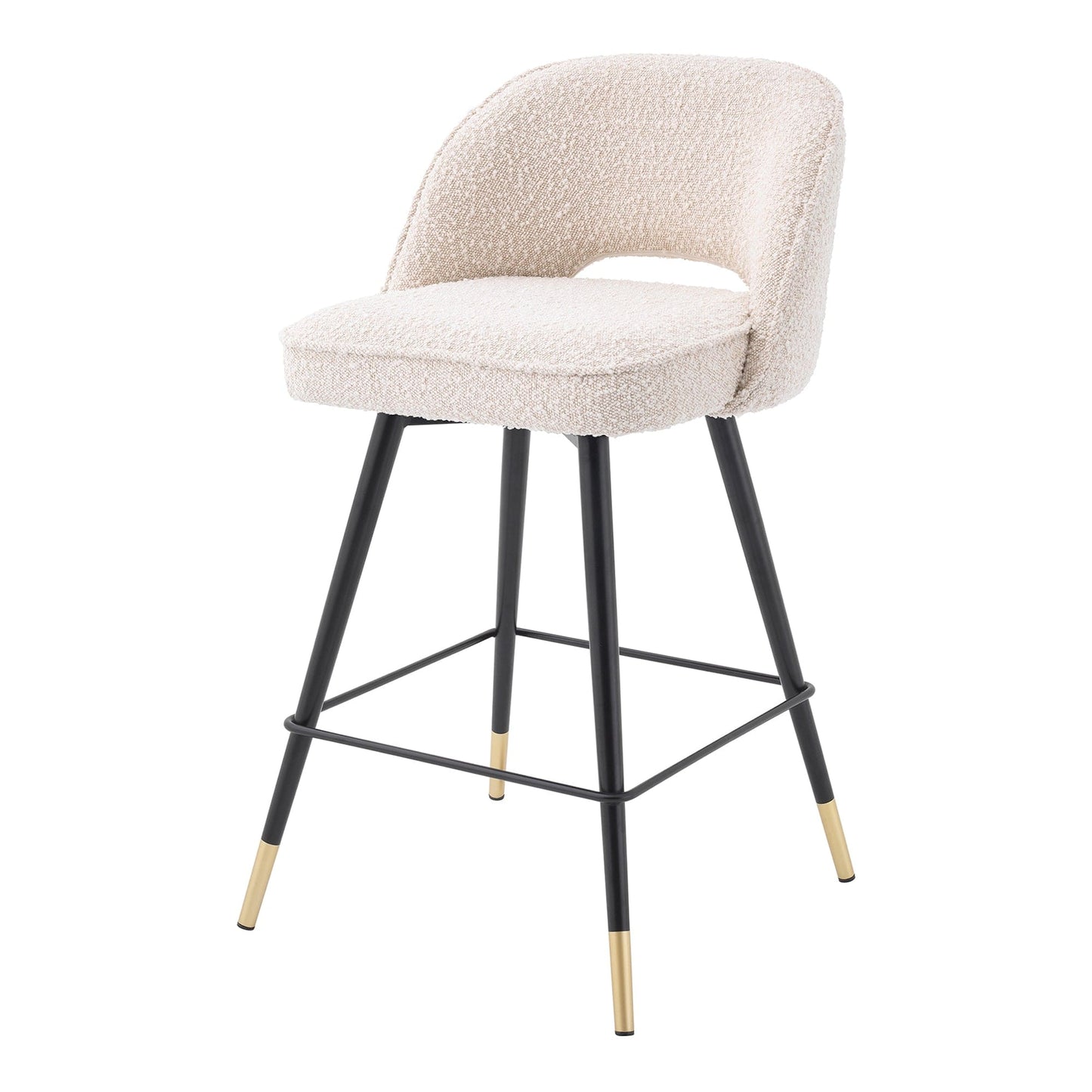 Eichholtz Cliff - Swivel Set Of 2 Counter Stools In Fabric