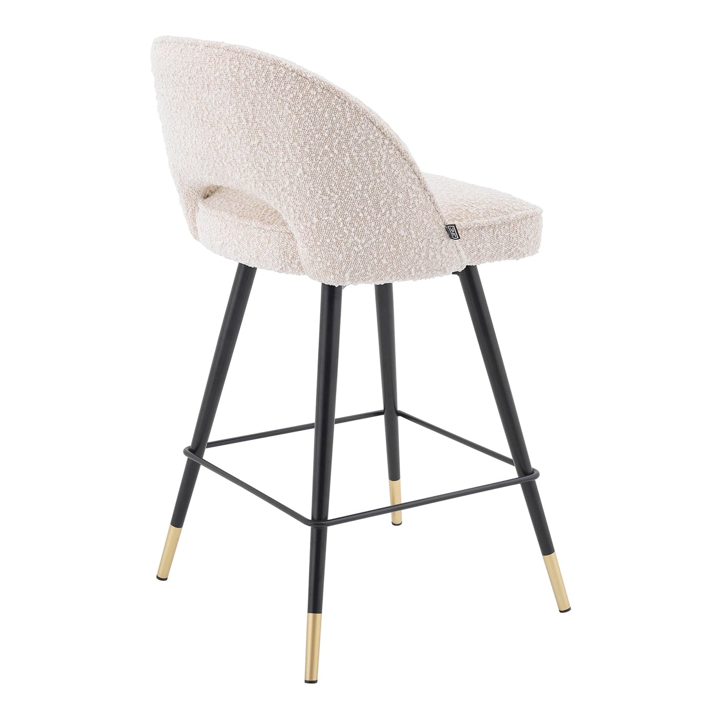 Eichholtz Cliff - Swivel Set Of 2 Counter Stools In Fabric