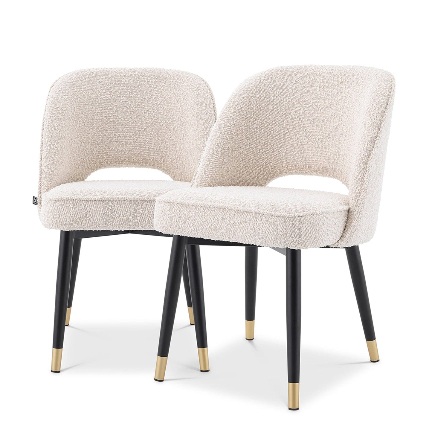 Eichholtz Cliff - Set Of 2 Dining Chairs In Fabric