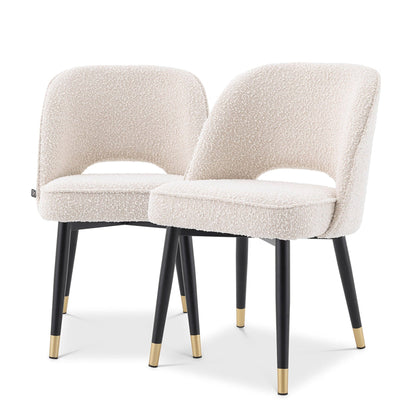 Eichholtz Cliff - Set Of 2 Dining Chairs In Fabric
