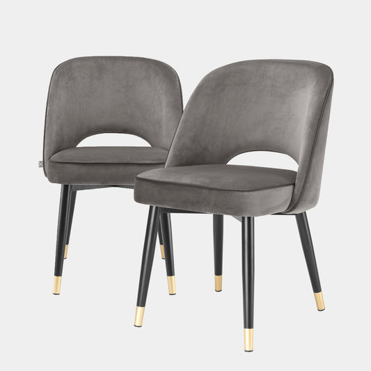 Eichholtz Cliff - Set Of 2 Dining Chairs In Fabric