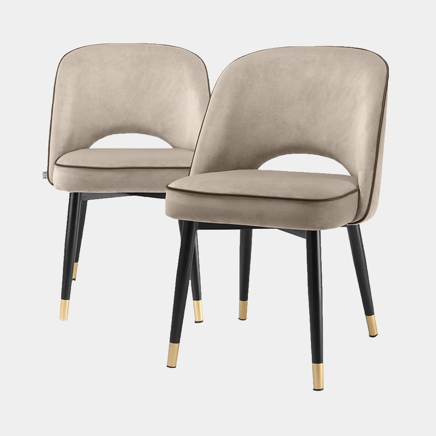 Eichholtz Cliff - Set Of 2 Dining Chairs In Fabric