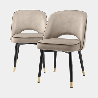 Eichholtz Cliff - Set Of 2 Dining Chairs In Fabric