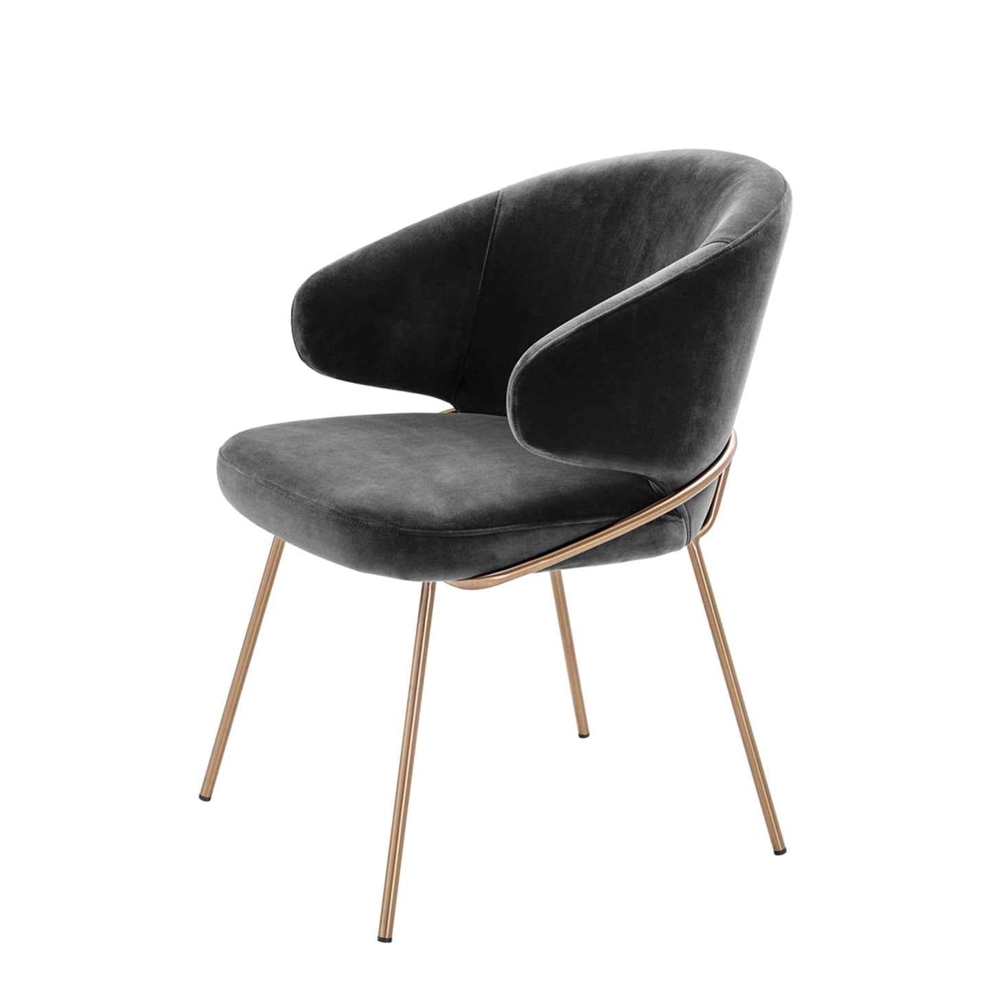 Eichholtz Kinley - Dining Chair In Velvet Fabric