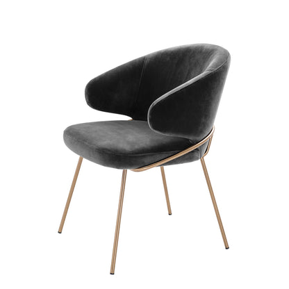Eichholtz Kinley - Dining Chair In Velvet Fabric