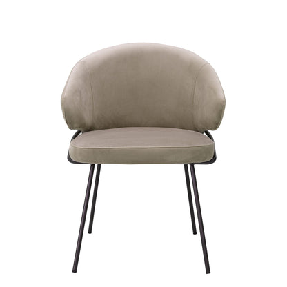 Eichholtz Kinley - Dining Chair In Velvet Fabric
