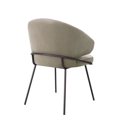 Eichholtz Kinley - Dining Chair In Velvet Fabric