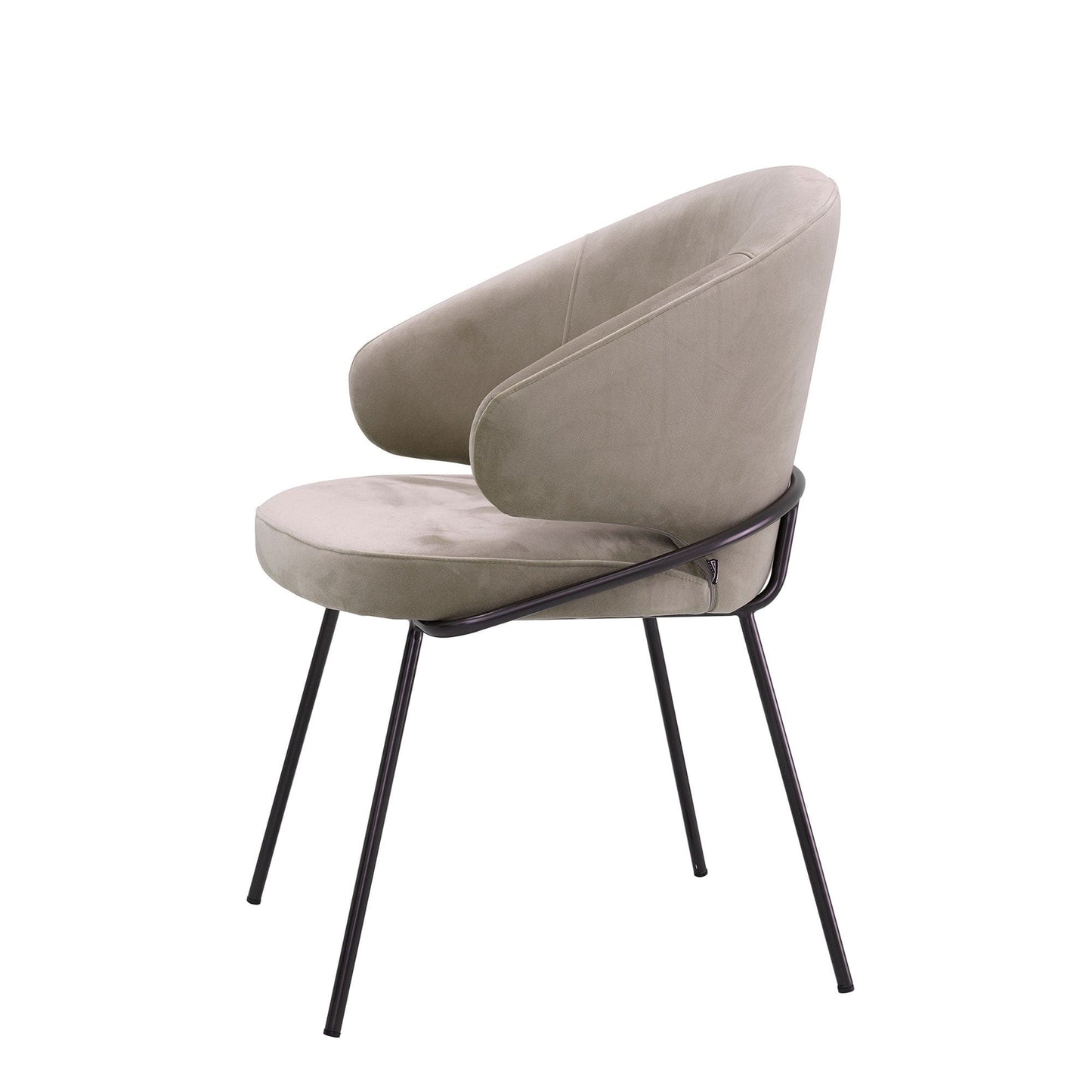 Eichholtz Kinley - Dining Chair In Velvet Fabric