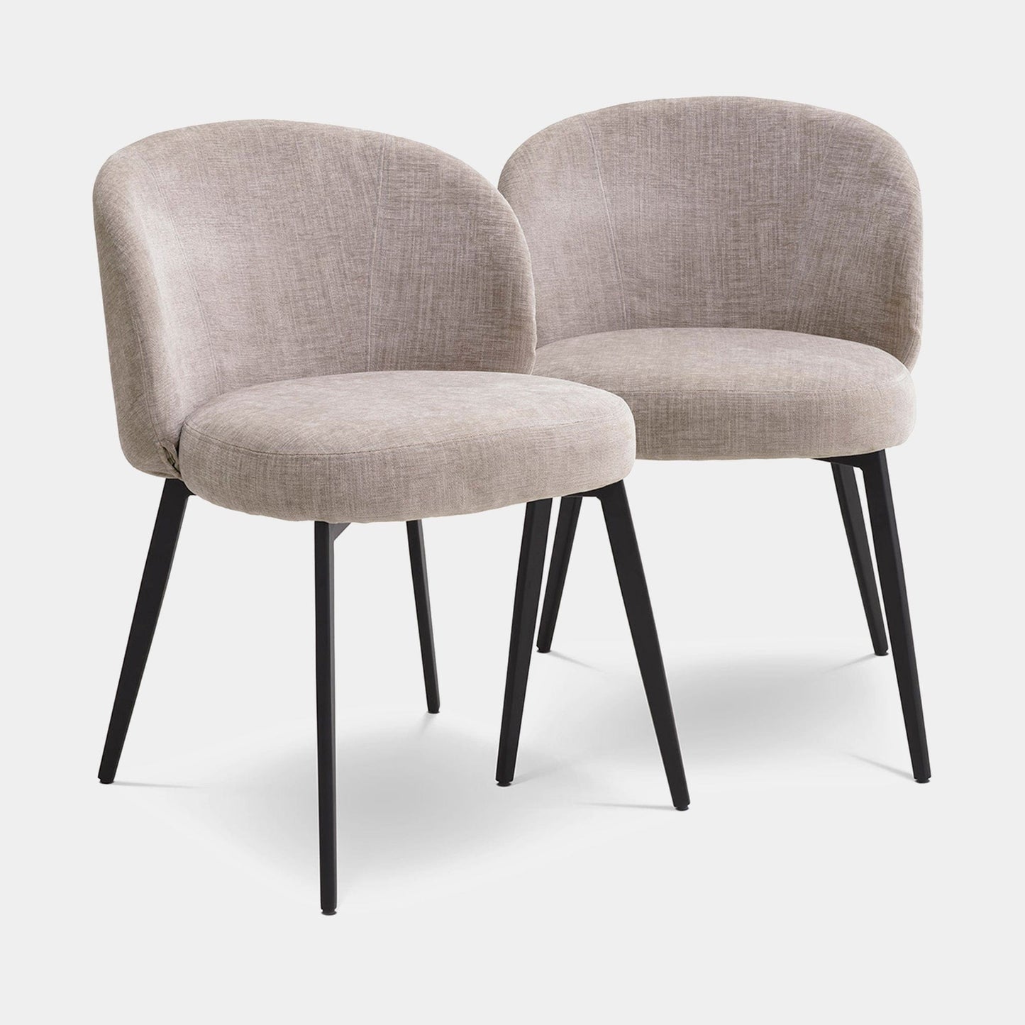 Eichholtz Lloyd - Set Of 2 Dining Chairs In Fabric