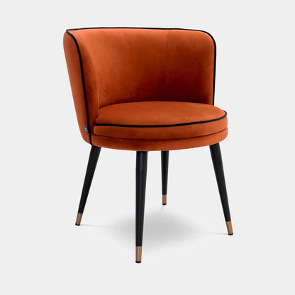 Eichholtz Grenada - Swivel Dining Chair, Velvet Fabric