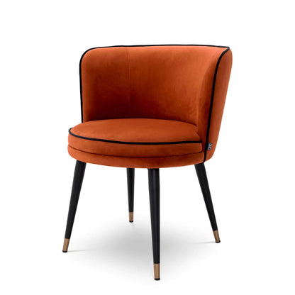 Eichholtz Grenada - Swivel Dining Chair, Velvet Fabric