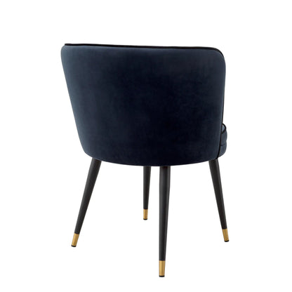 Eichholtz Grenada - Swivel Dining Chair, Velvet Fabric