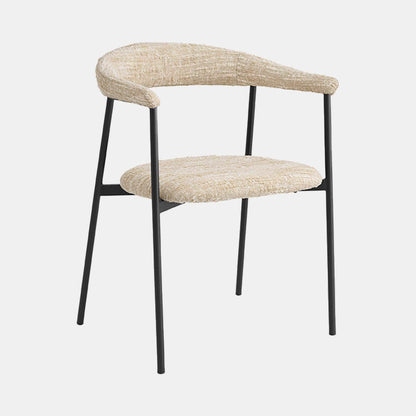 Eichholtz Julio - Set Of 2 Dining Chairs In Boucle Fabric