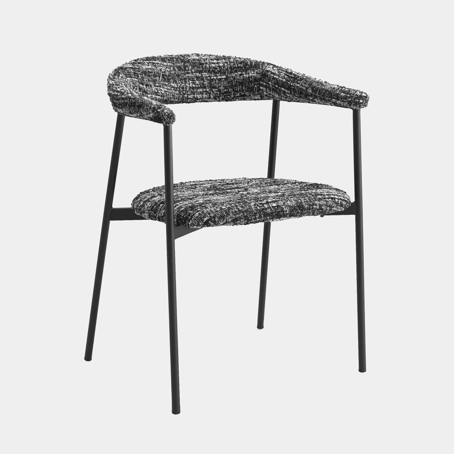Eichholtz Julio - Set Of 2 Dining Chairs In Boucle Fabric