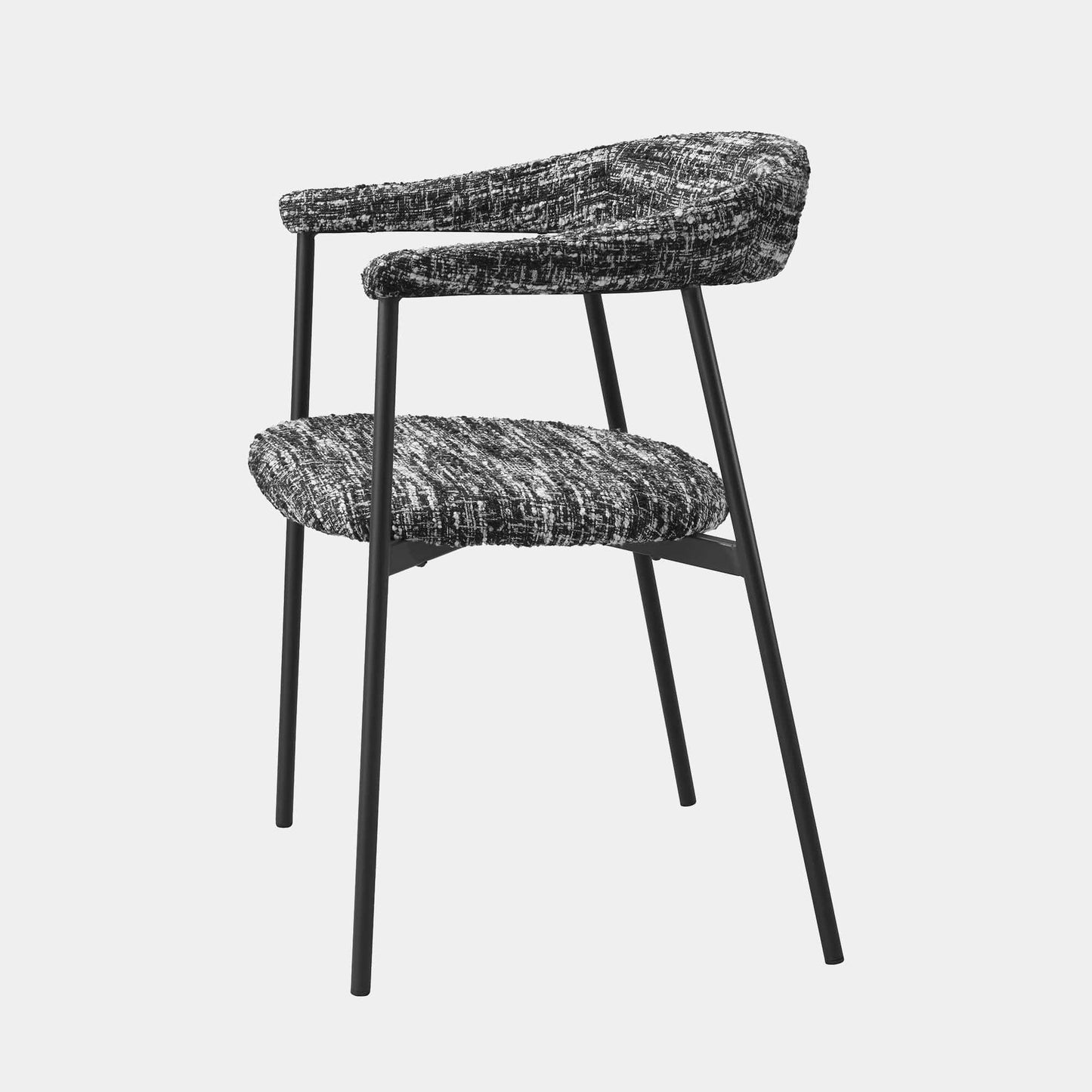 Eichholtz Julio - Set Of 2 Dining Chairs In Boucle Fabric
